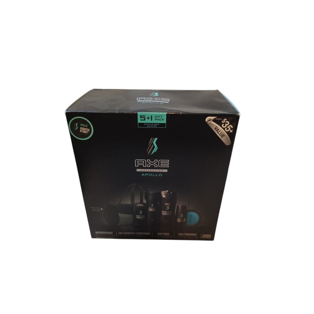Axe Apollo Gift Set Deodorant body spray 2 in 1 shampoo conditioner body wash
